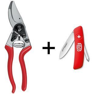 Набір: Секатор Felco / Фелко 8 + ніж Felco-Swiza 502 (Швейцарія) Felco 8 + Felco 502 фото