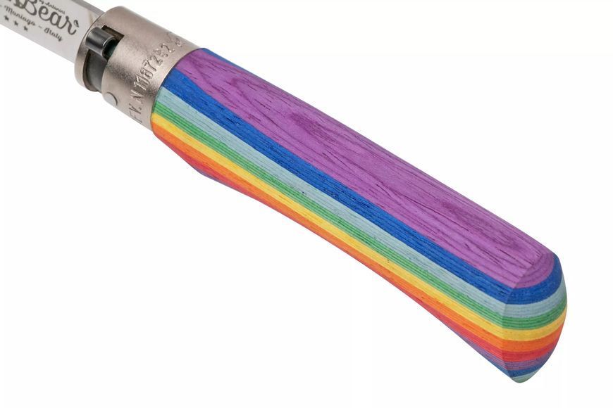 Кишеньковий ніж Old Bear / Олд Бер 9307/21_MAK - Rainbow, з веселковим руків'ям (Італія) 9307/21_MAK фото