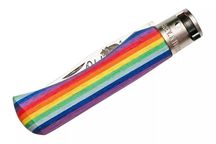 Кишеньковий ніж Old Bear / Олд Бер 9307/21_MAK - Rainbow, з веселковим руків'ям (Італія) 9307/21_MAK фото