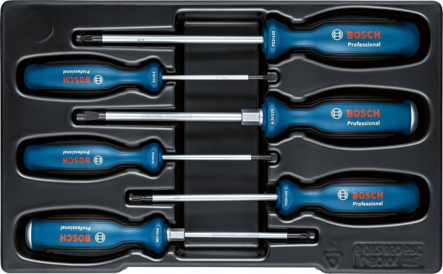 Набір викруток Bosch / Бош SL/PH/PZ/TX, 6 шт. 1600A02CV3 фото