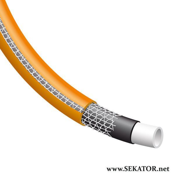 Поливний Шланг 25 м Stocker / Штокер Eos Anti Torsion 1/2" 27077 фото