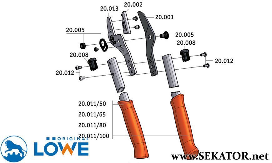 Сучкоріз LOWE / Льове 20.100&nbsp;(Німеччина) 20.100 фото