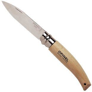 Садовий складний ніж Opinel Jardin №8 VRI, нержавіюча сталь (Франція) 2047805 фото