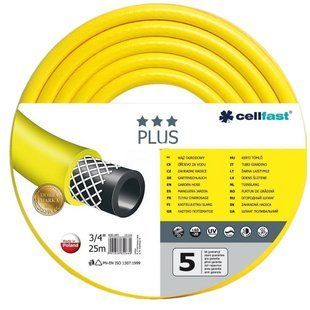Шланг садовий Cellfast / Селлфаст Plus 1/2", 50 м (Польща) 10-201 фото