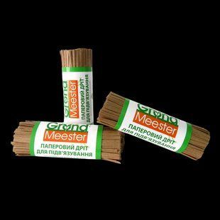 Металевий дріт в паперовій обмотці для підв'язування рослин, 1000 шт (Італія) 15 см 20220 фото